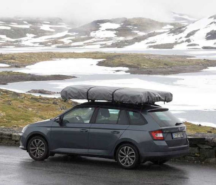 Kompaktes Maß auf Skoda Octavia. Bild: Weißbrodt