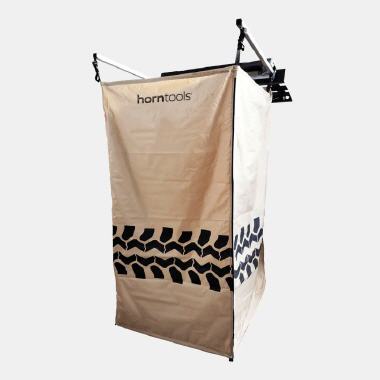 Dusch- & Umkleidezelt zur Montage an Dachträgern