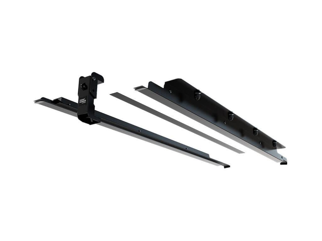 Abschließbare Halterung für Alu-Tisch.